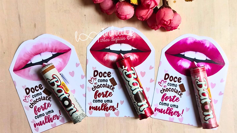 Miniatura: Card Baton Chocolate - Dia das Mulheres 2025
