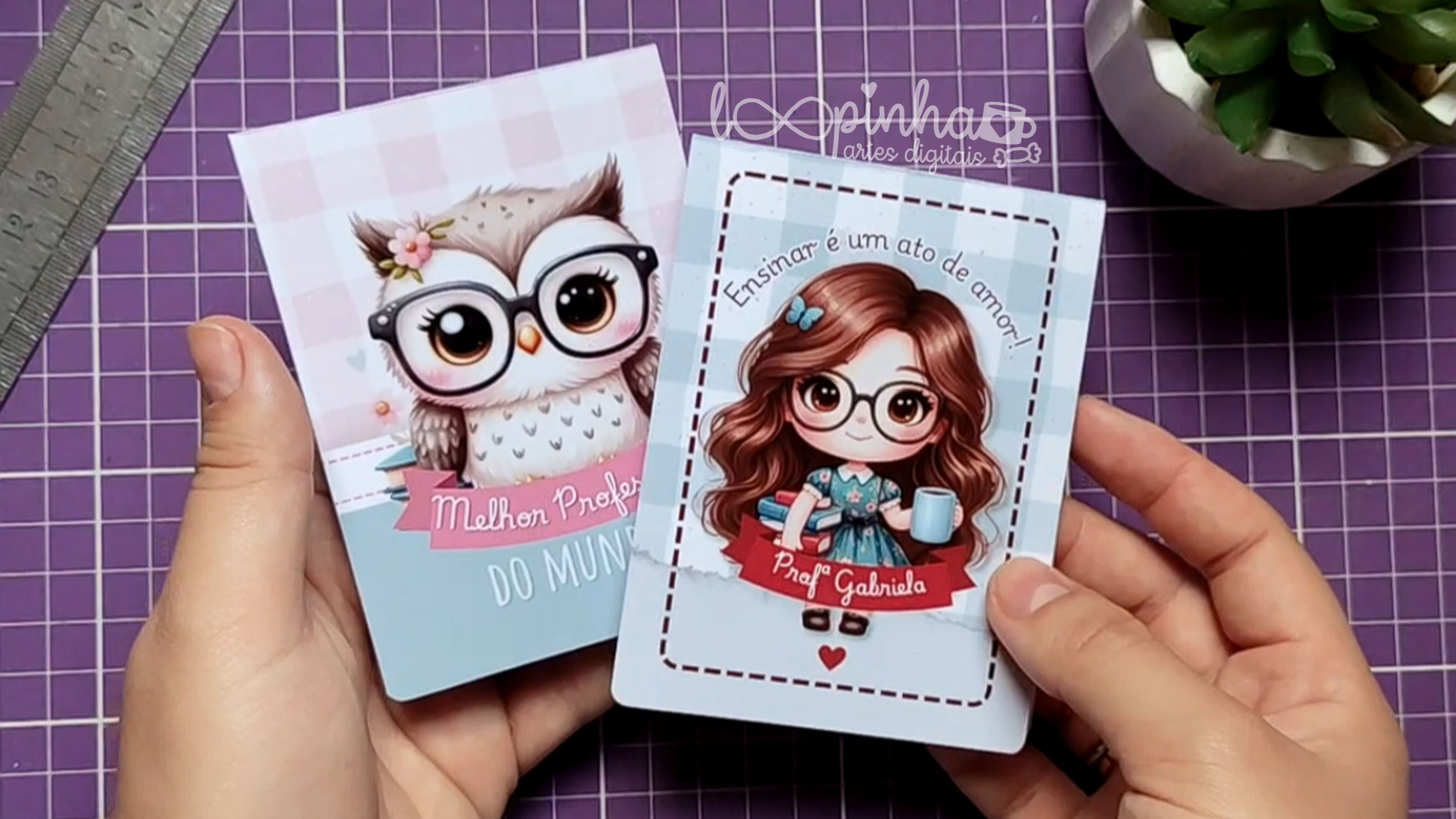 Bloquinhos Dia dos Professores 2024