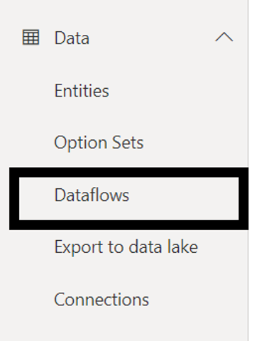 Dataflows in CDS