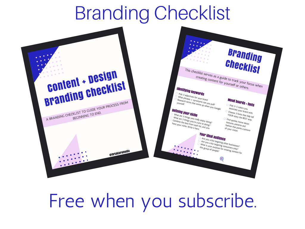Branding Checklist