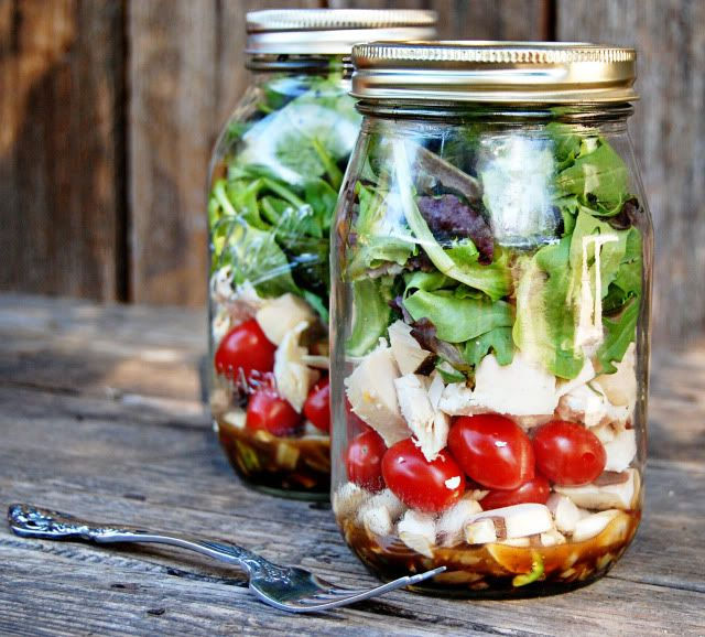 Shake and Eat Salads