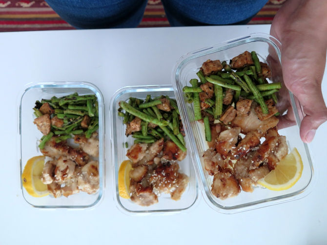 3-Meal Prep Under 400 Calories: Chinese-styled Healthy Lemon Chicken