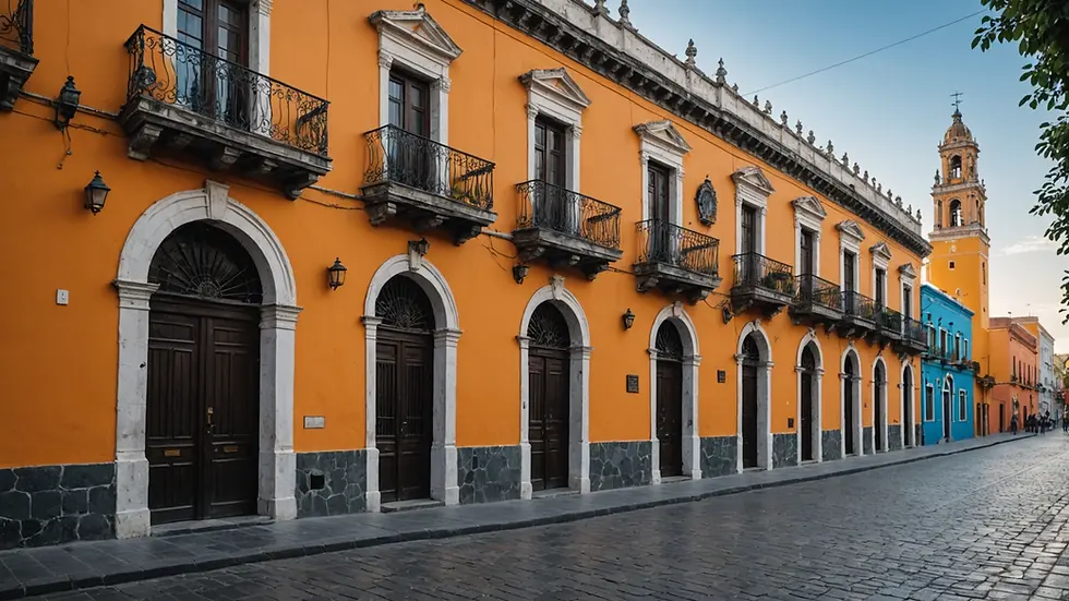 Classic architecture of Puebla