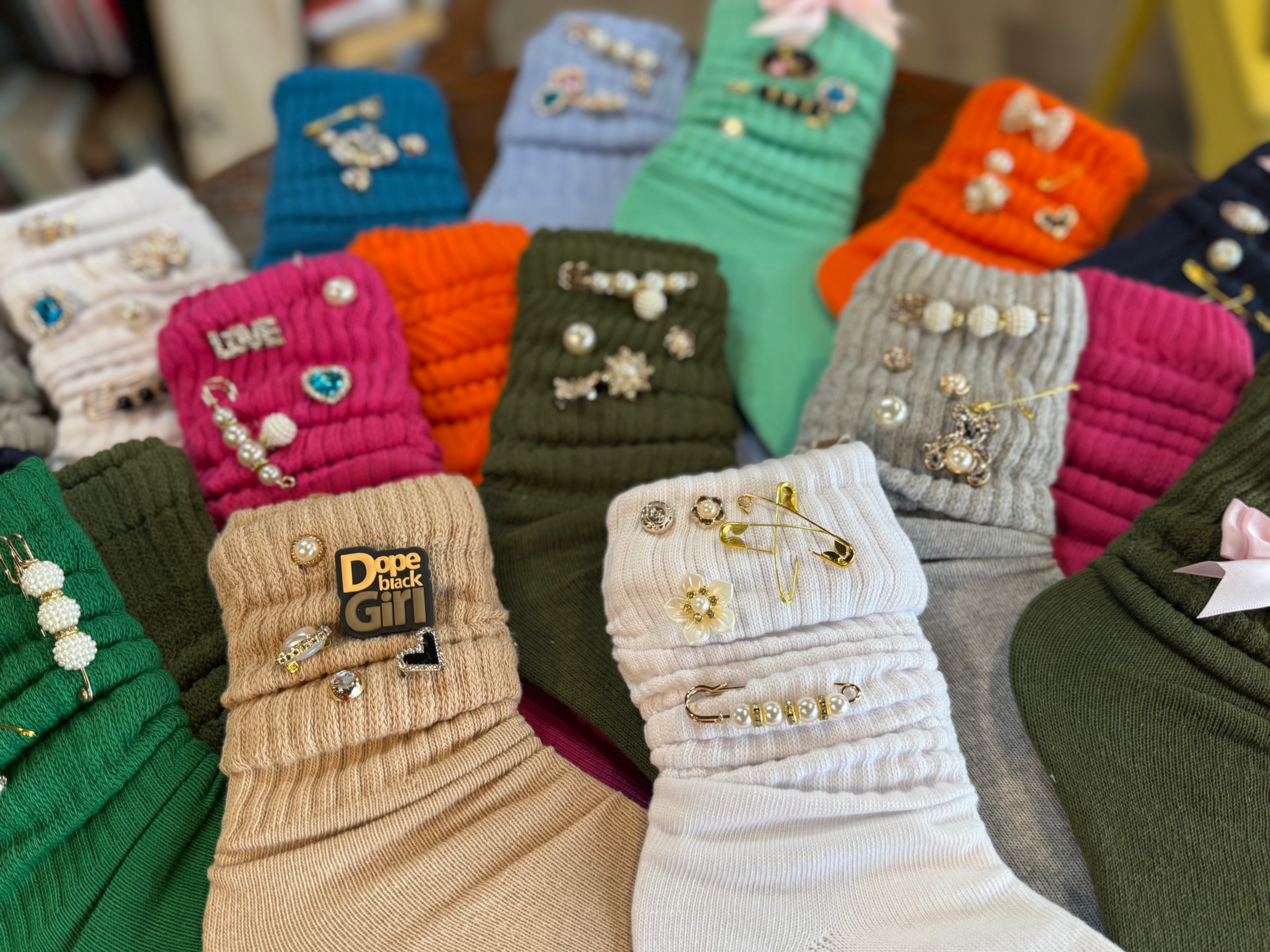 Charm Slouch Socks 