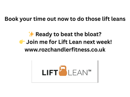 Reasons why Lift Lean helps Beat the Bloat!