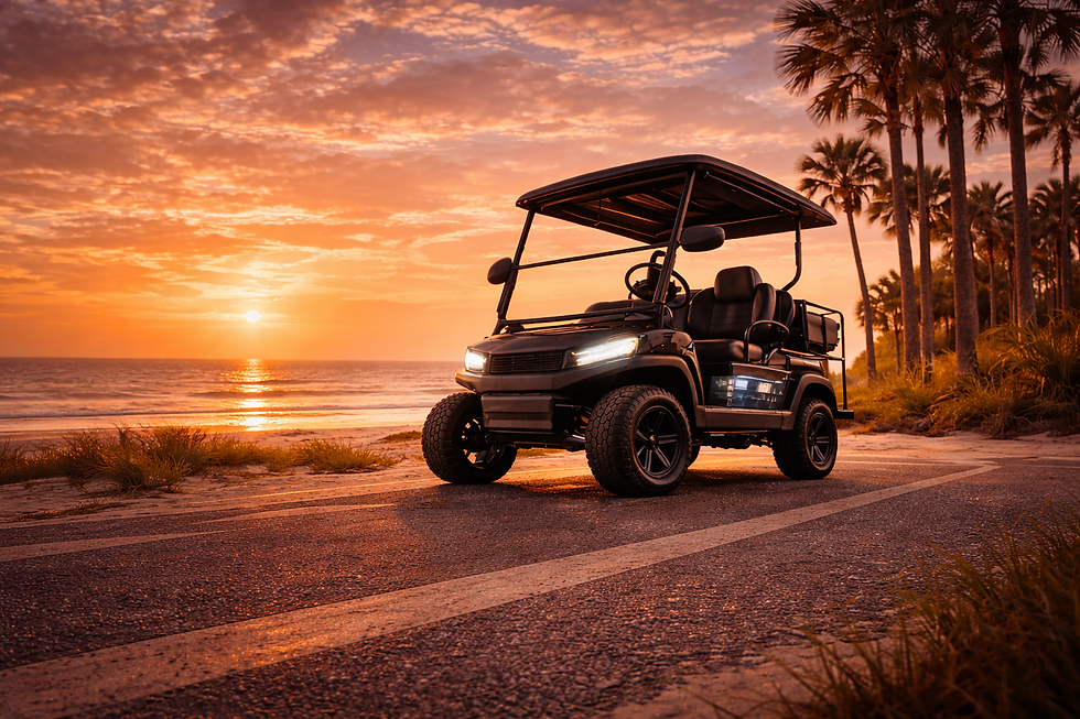 Top Places to Cruise a Street-Legal Cart Around Orange Beach & Gulf Shores