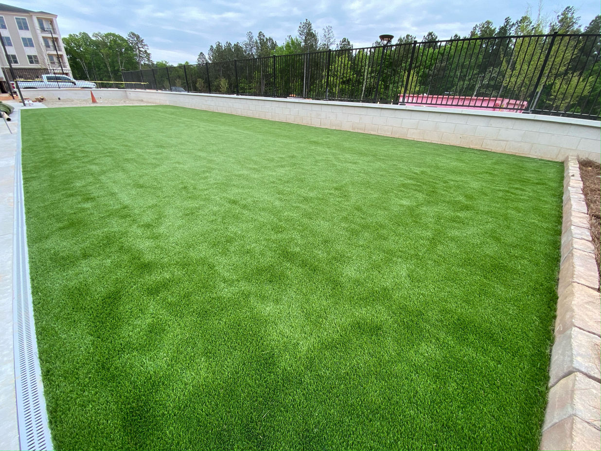 South Carolina apartment complex turf recreational area