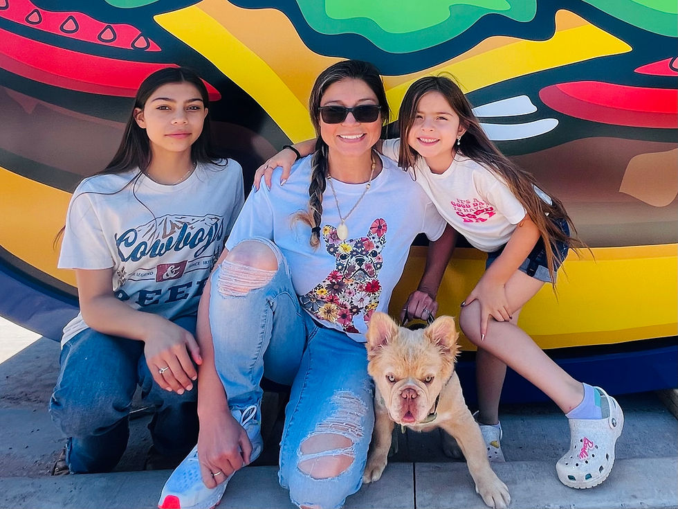 Green House Frenchie Family