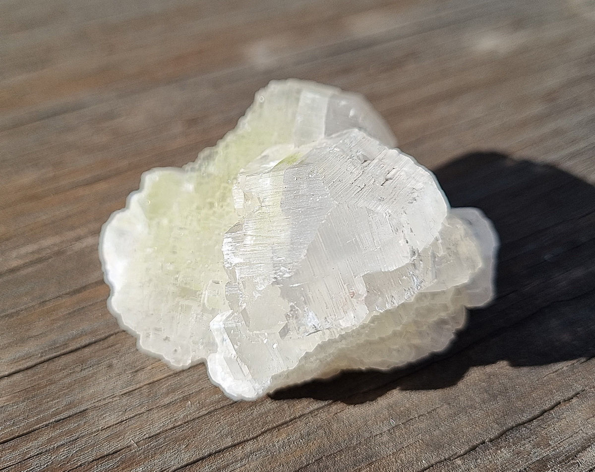 Calcite and Duftite - Tsumeb
