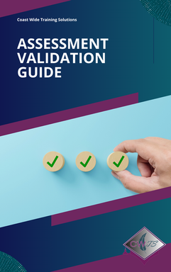 Assessment Validation Guide for RTO staff, step-by-step pre and post assessment validation walkthrough