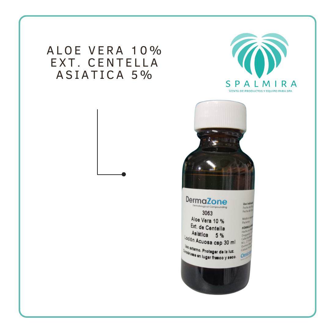 3063S ALOE VERA 10% CENTELLA ASIATICA 5% 30ML