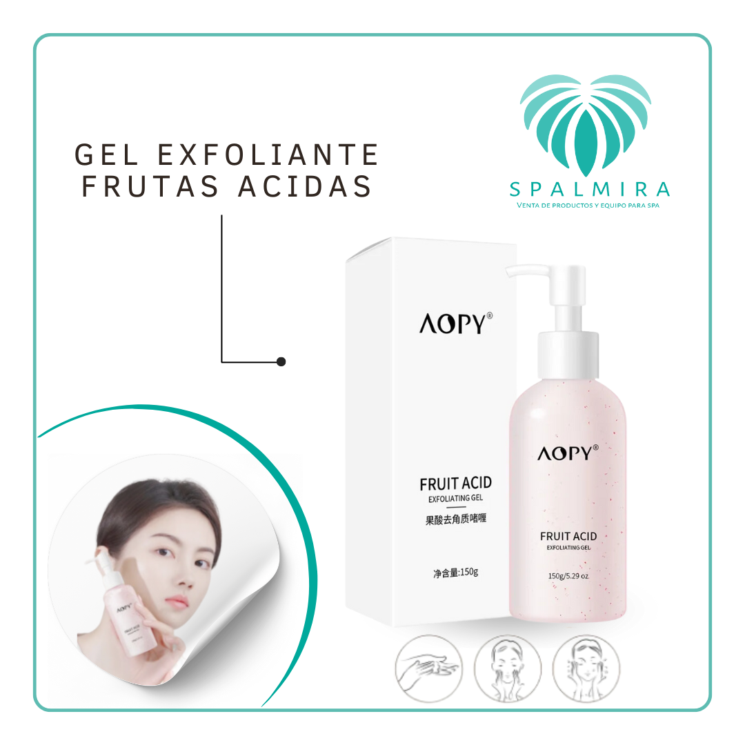 GEL EXFOLIANTE FRUTAS ACIDAS 150GR