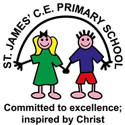Chorley St James Apple Logo