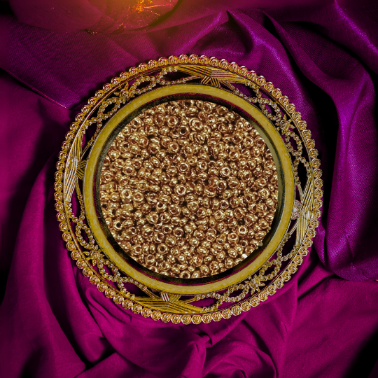 Kabdi unigold sugar beads aari work material 11/0