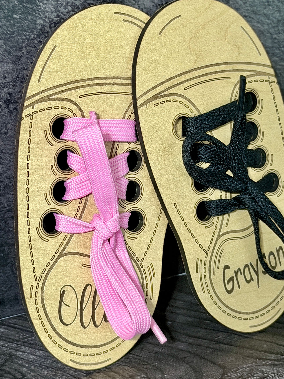 Thumbnail: Shoe-Tying Trainer