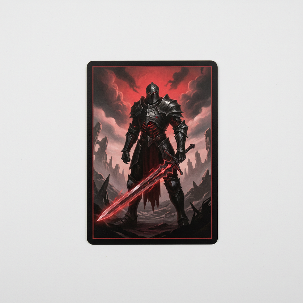 Crimson Knight Card