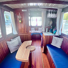 Boat interior