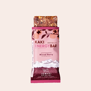 柿とナッツのエナジーバー(ミックスベリー) / Persimmon & Nut Energy Bar (Mixed Berry)