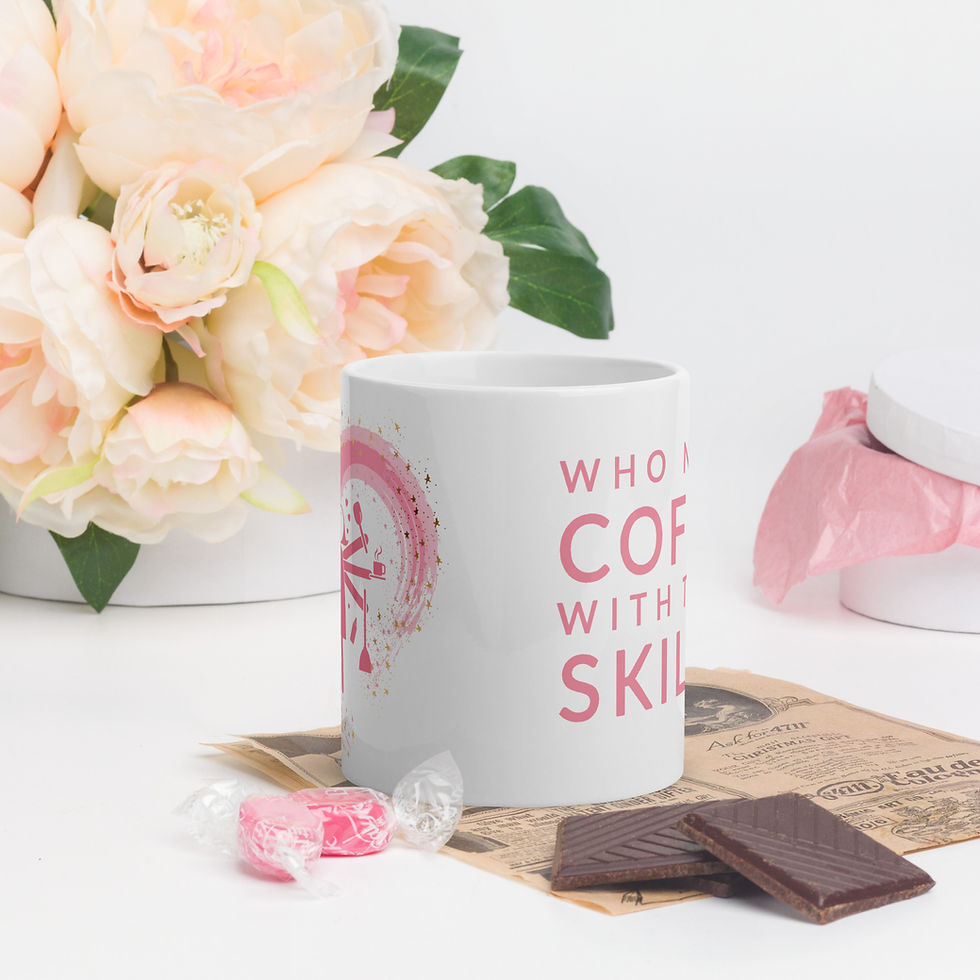 Thumbnail: Mug Mom Skills. White glossy mug