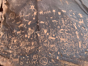 Newspaper Rock Petroglyphs