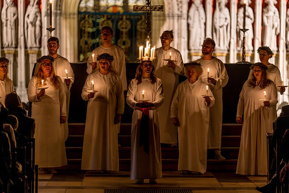 London Nordic Choir at York Minster Sankta Lucia