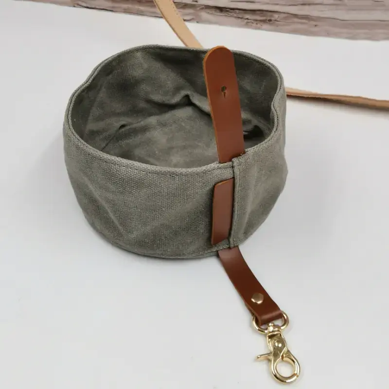 Canvas-Hundeschüssel