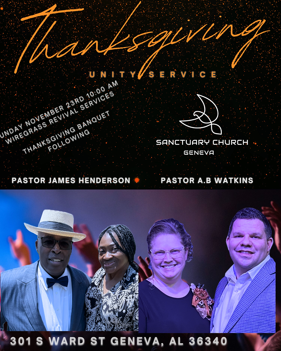 Thanksgiving Service & Banquet