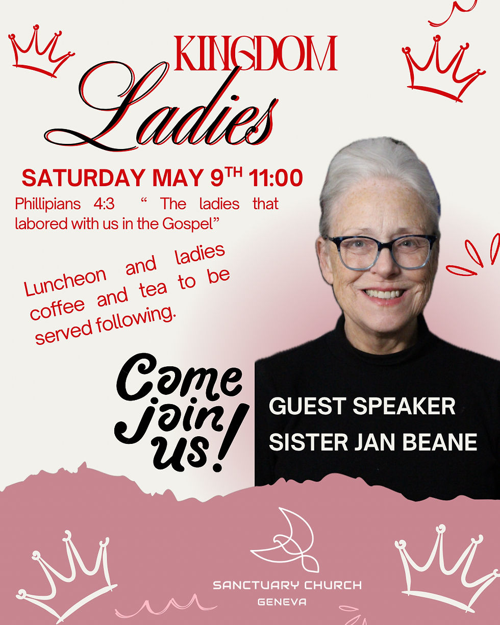 Kingdom Ladies- Service and Luncheon