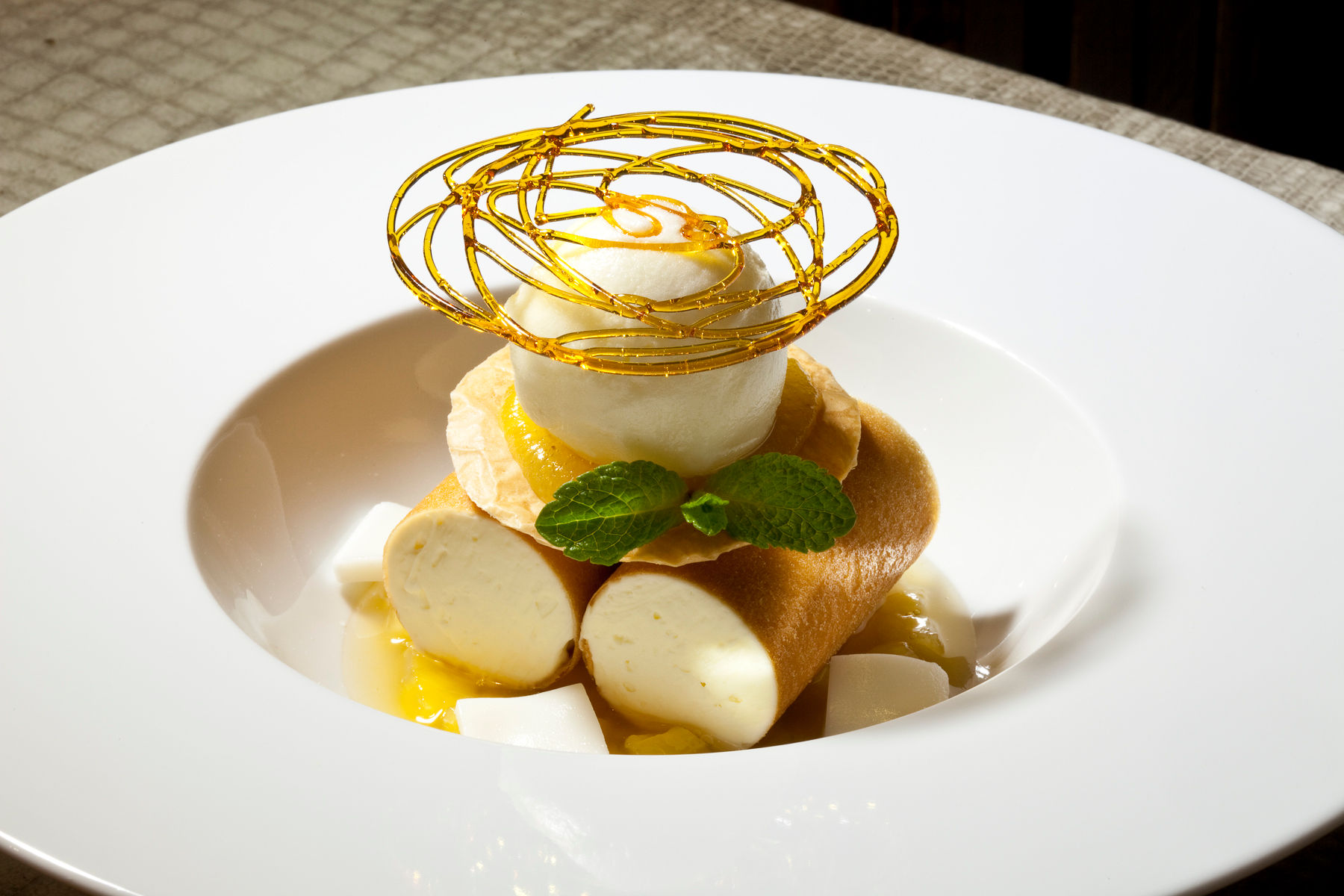 Richard Leach - Ricotta Cheese Mousse