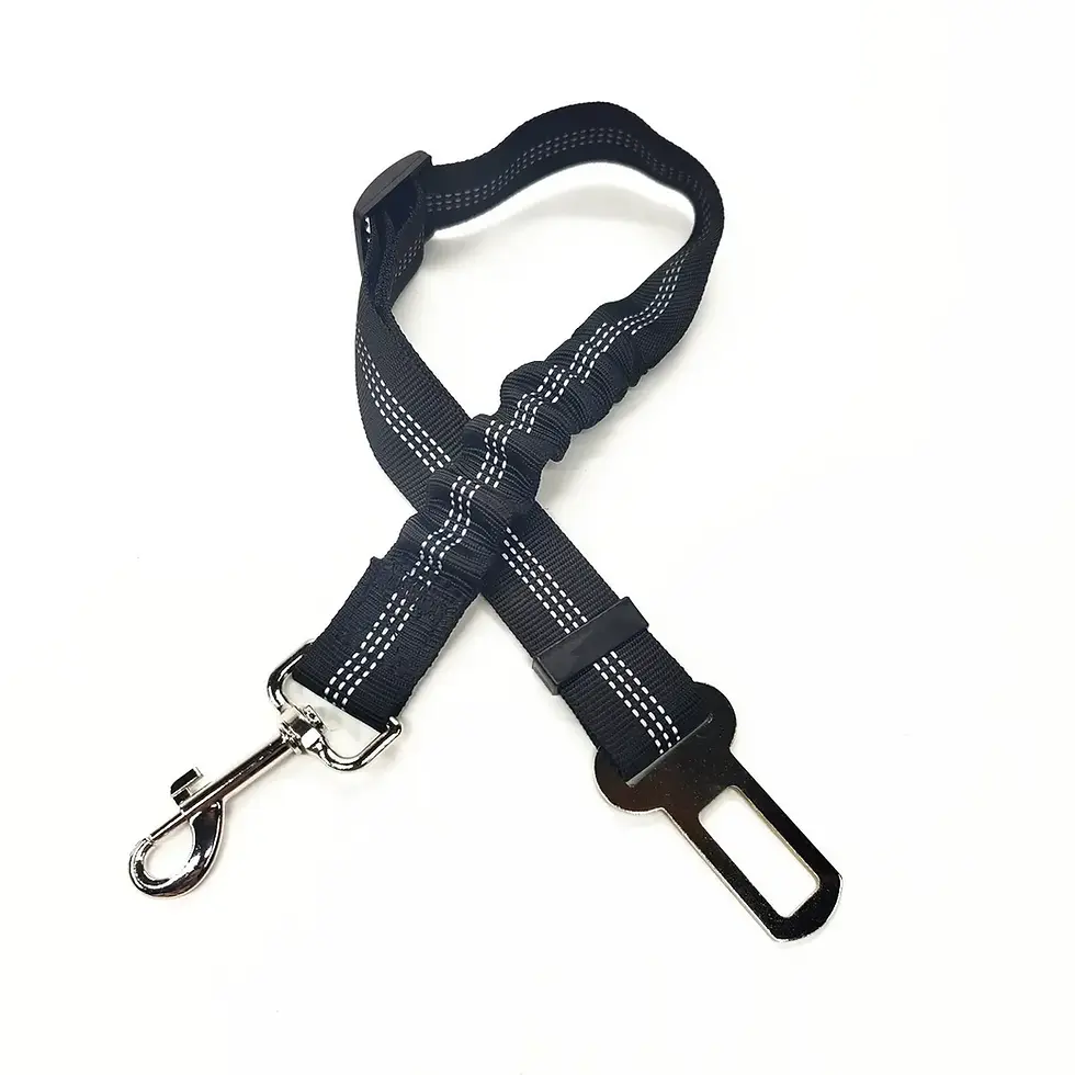 Thumbnail: Adjustable Pet Cat Dog Car Seat  Belt Pet Seat Vehicle Dog Harness Lead Clip Saf