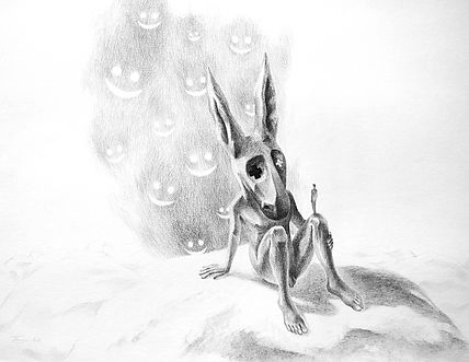 Bottom, 2016, fusain et crayon sur papier, 50 x 65 cm.JPG