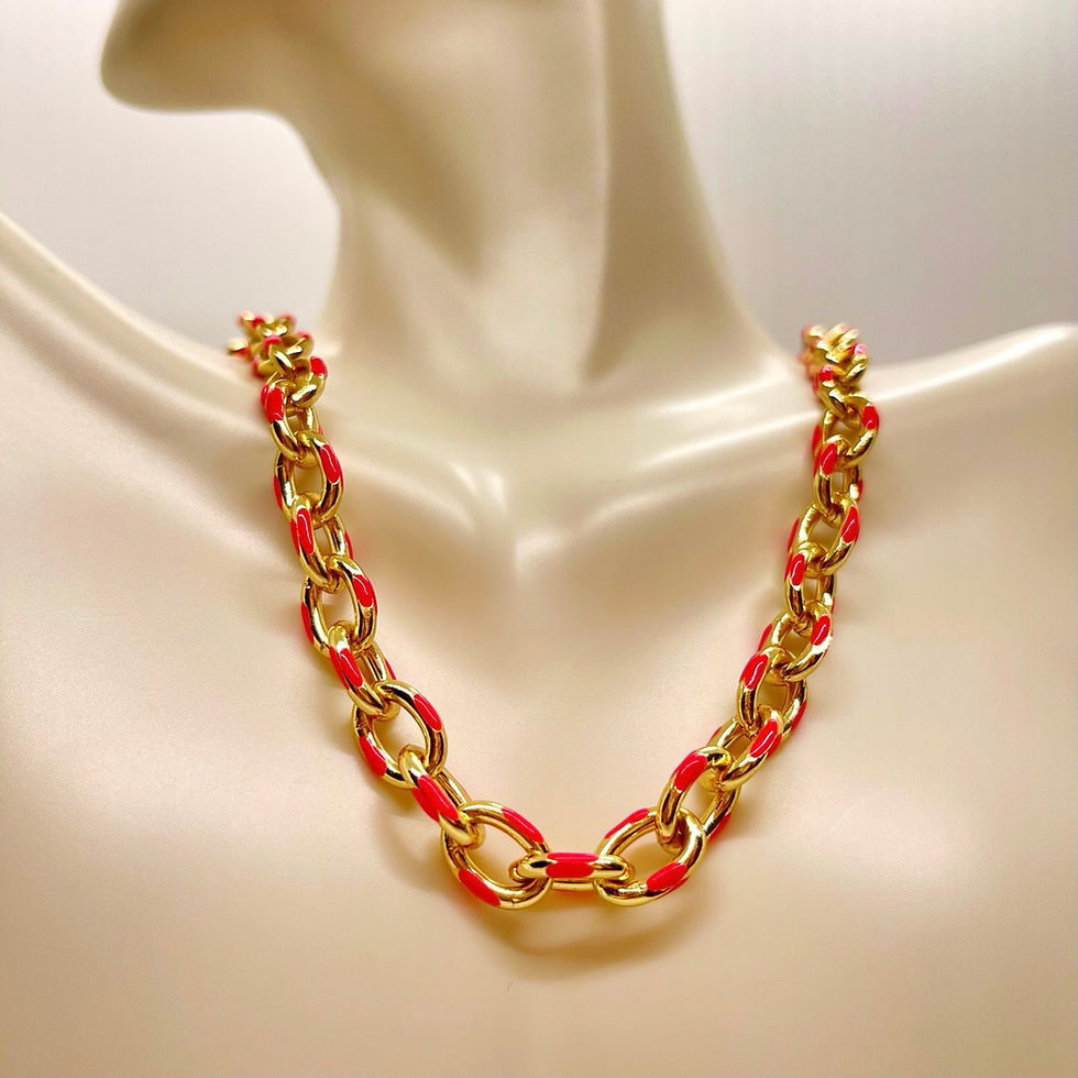 Thumbnail: Eccentric Enamel - Chain Link Choker