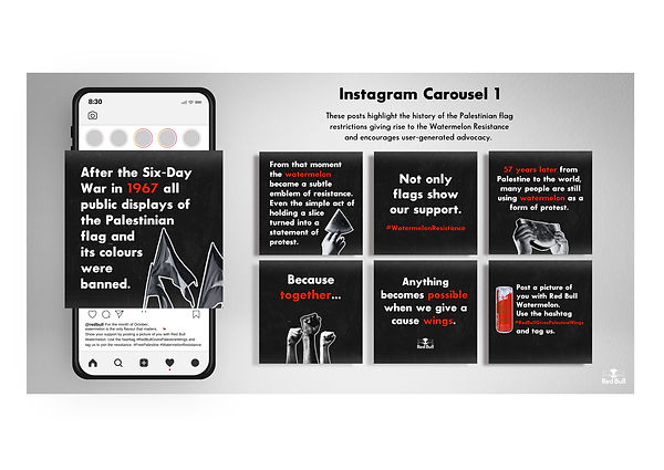 Instagram Carousel for Red Bull