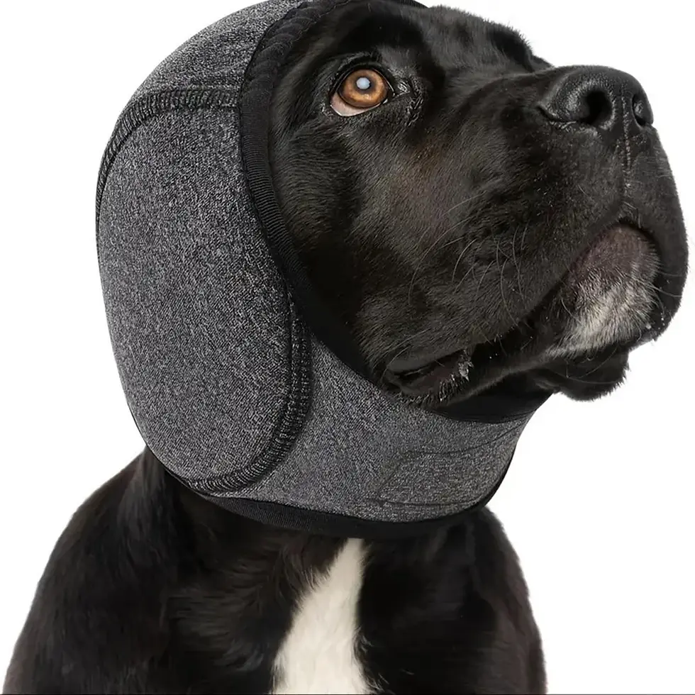 Thumbnail: Dog Noise Reduction, Sound Insulation, Ear Muffs, Swimming Waterproof Headgear, 