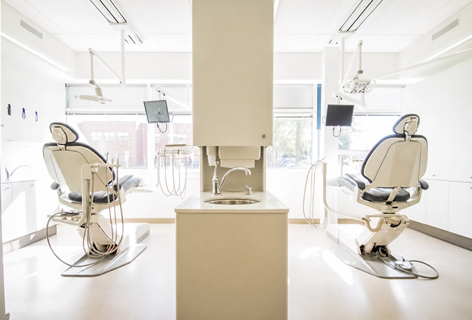 Modern dental consultation room