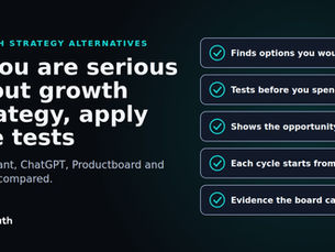 Growth Strategy Alternatives: Consultants, ChatGPT, Productboard and AIPath Compared
