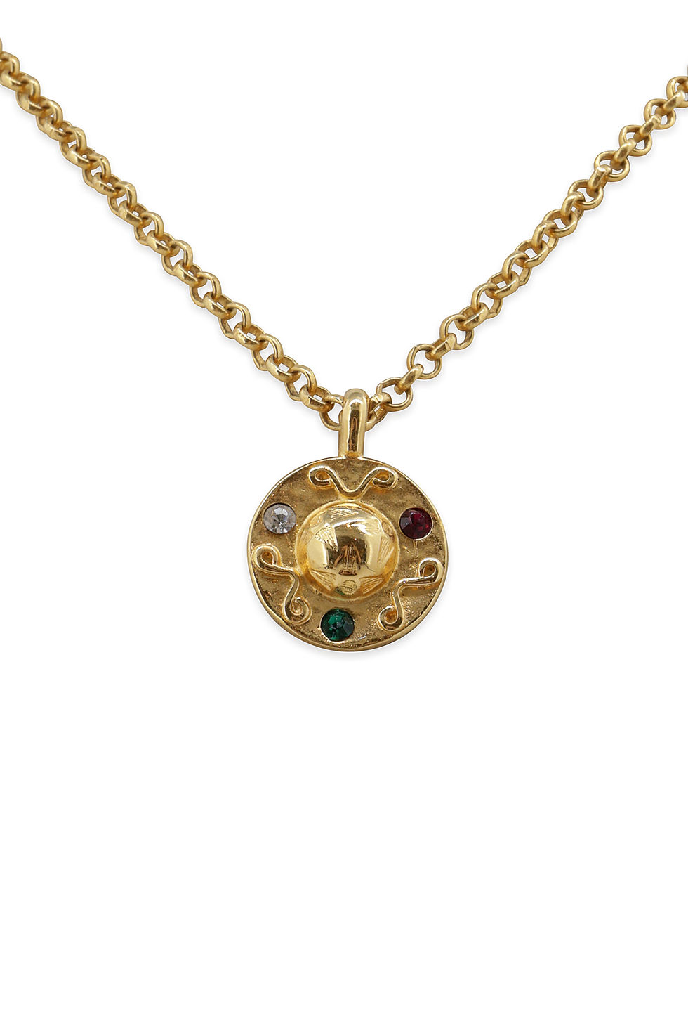 Celine Medallion Necklace