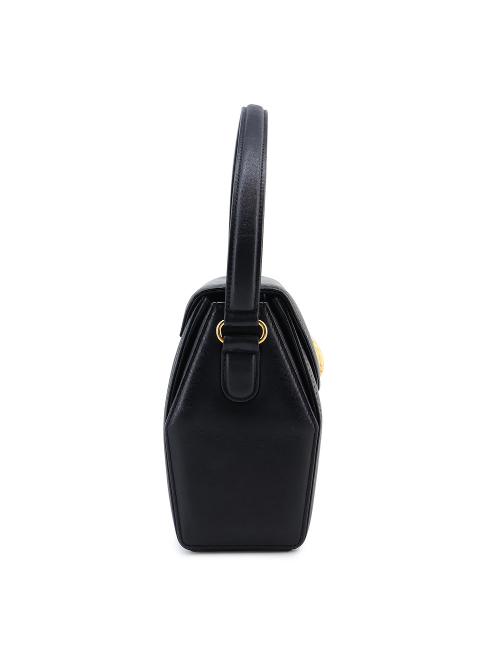 Thumbnail: Givenchy Gold Button Handbag