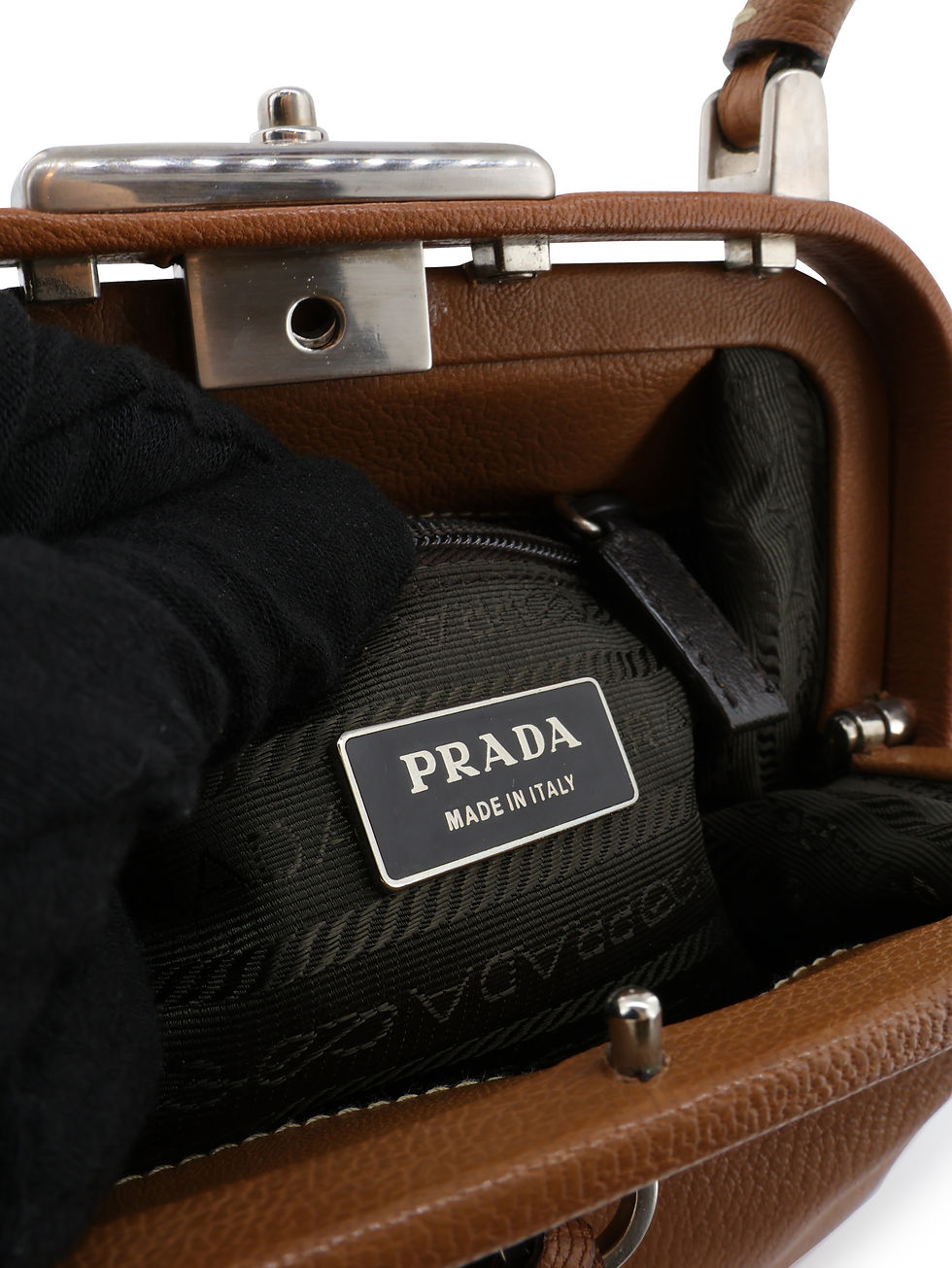 Thumbnail: Prada Keylock Top Handle Bag