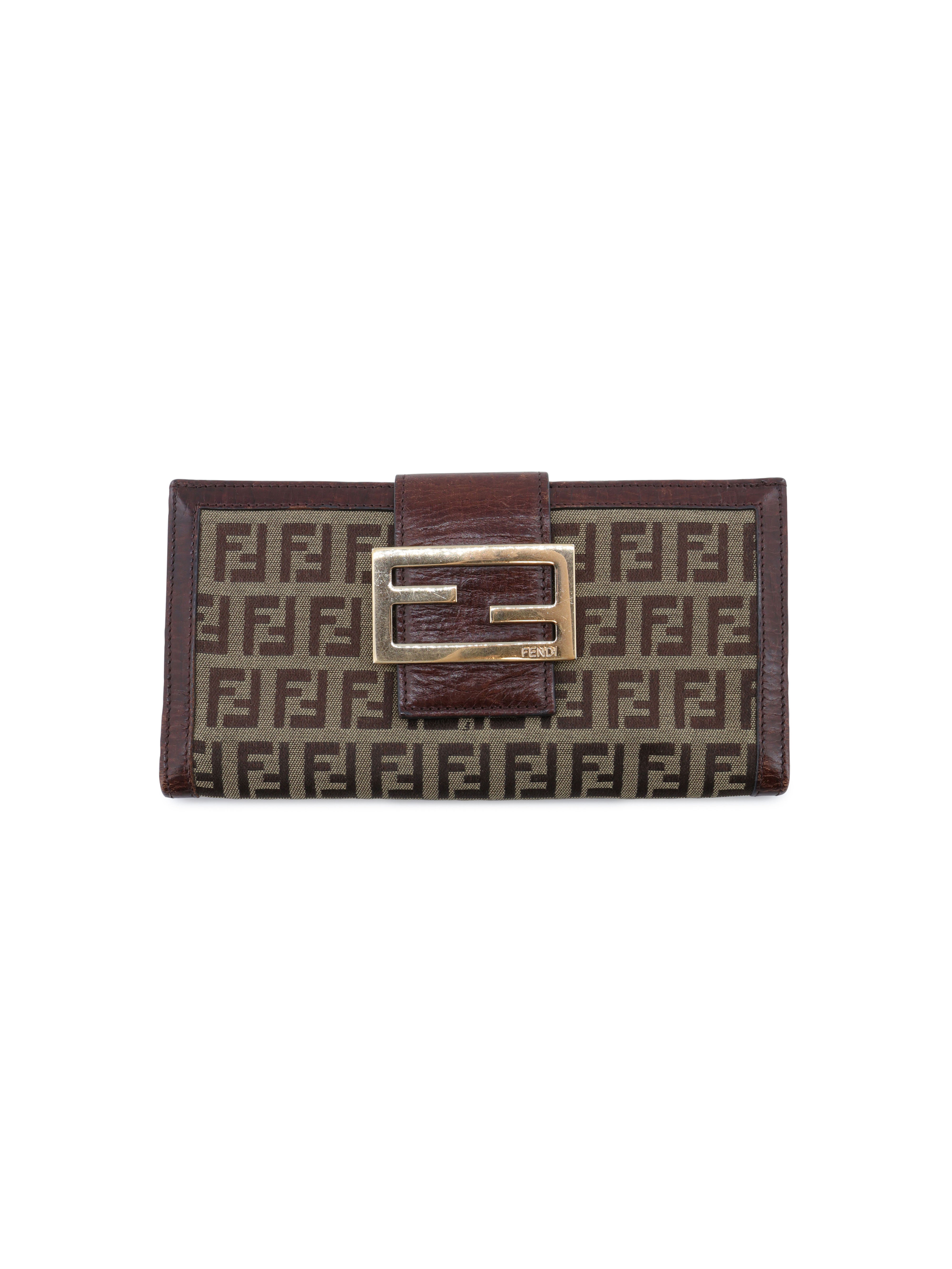 Fendi Zucca Long Wallet