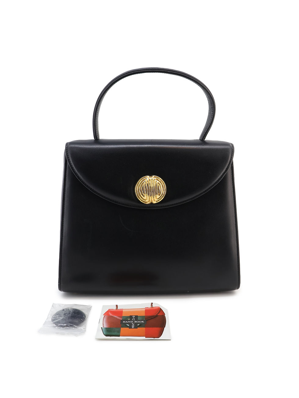 Thumbnail: Givenchy Gold Button Top Handle Bag