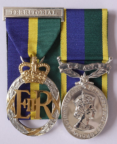 Territorial Decoration Efficiency Medal T&AVR TAVR
