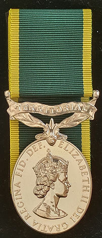 Efficiency Medal Territorial Parachute Regiment