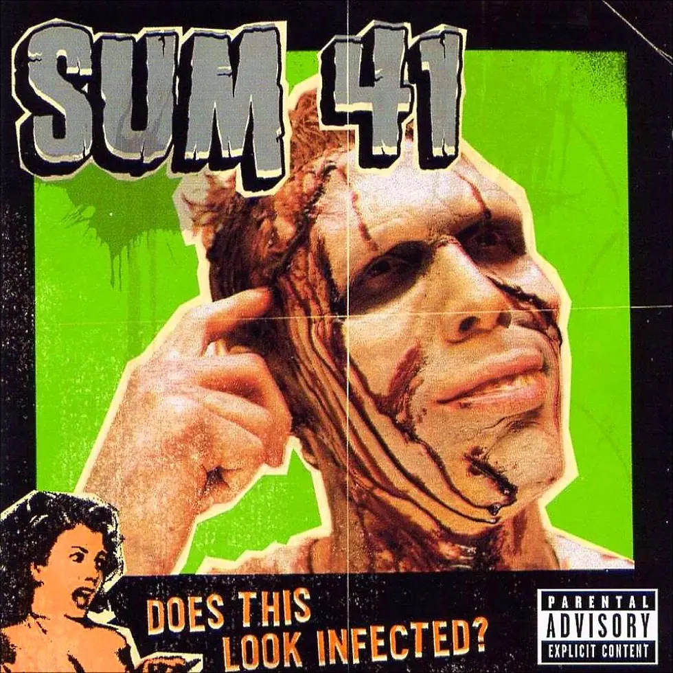 Sum 41 - Does This Look Infected? (Yellow w/ Red Splash Vinyl)