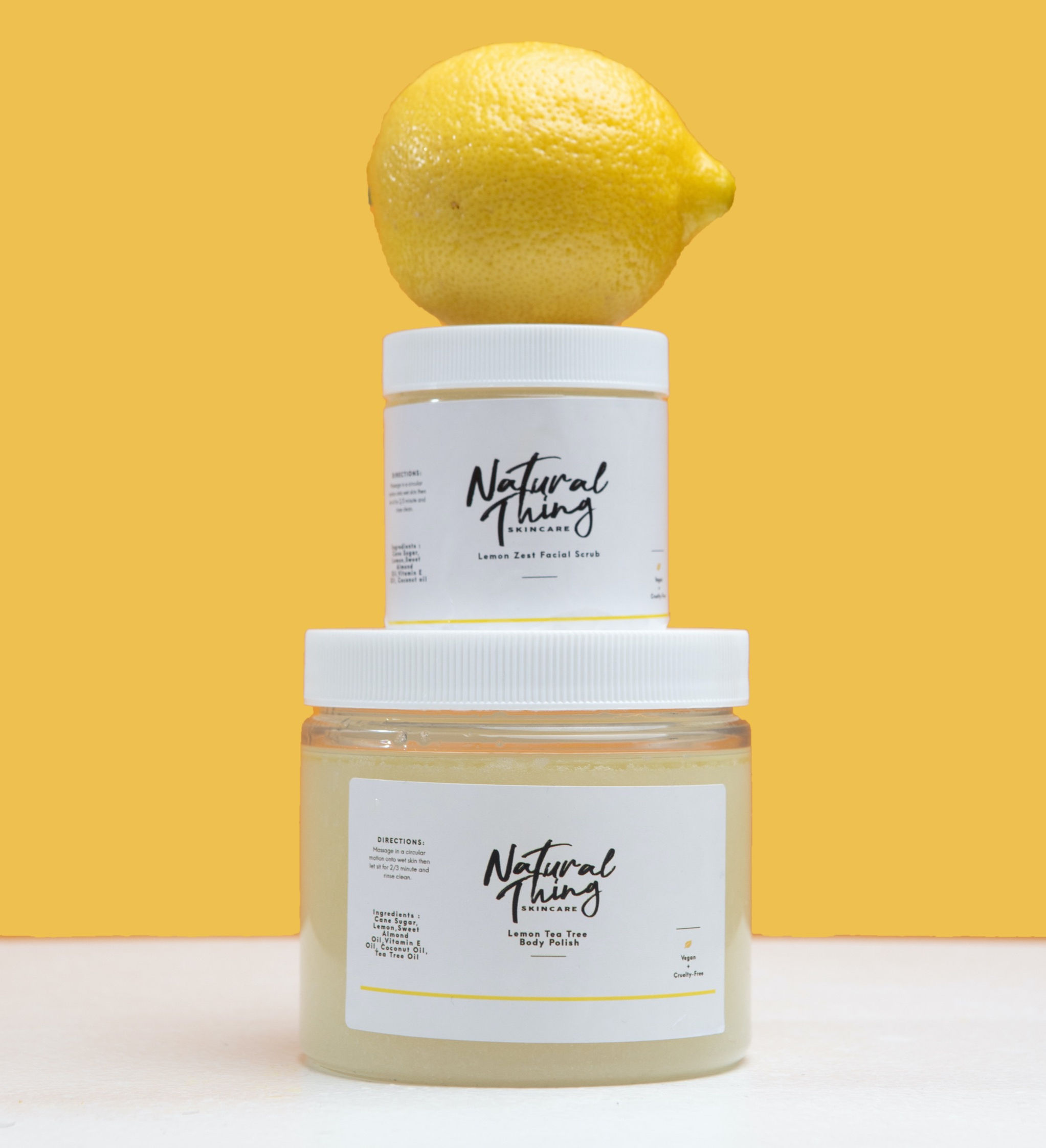 Lemon Zest Facial Scrub