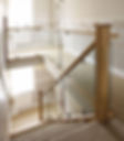 Staircase glass