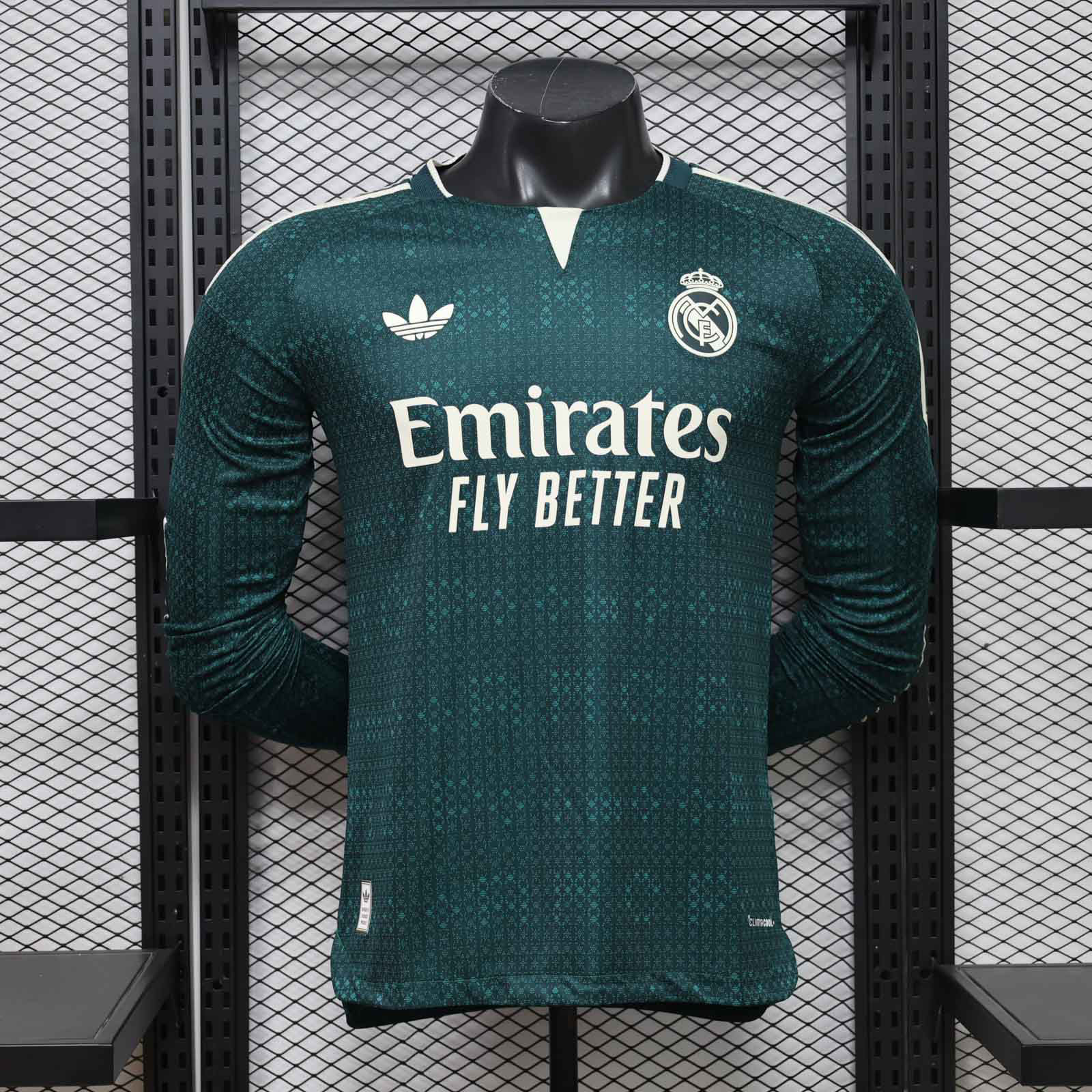 Real Madrid 26/27 Authentic Long Sleeve Away Kit