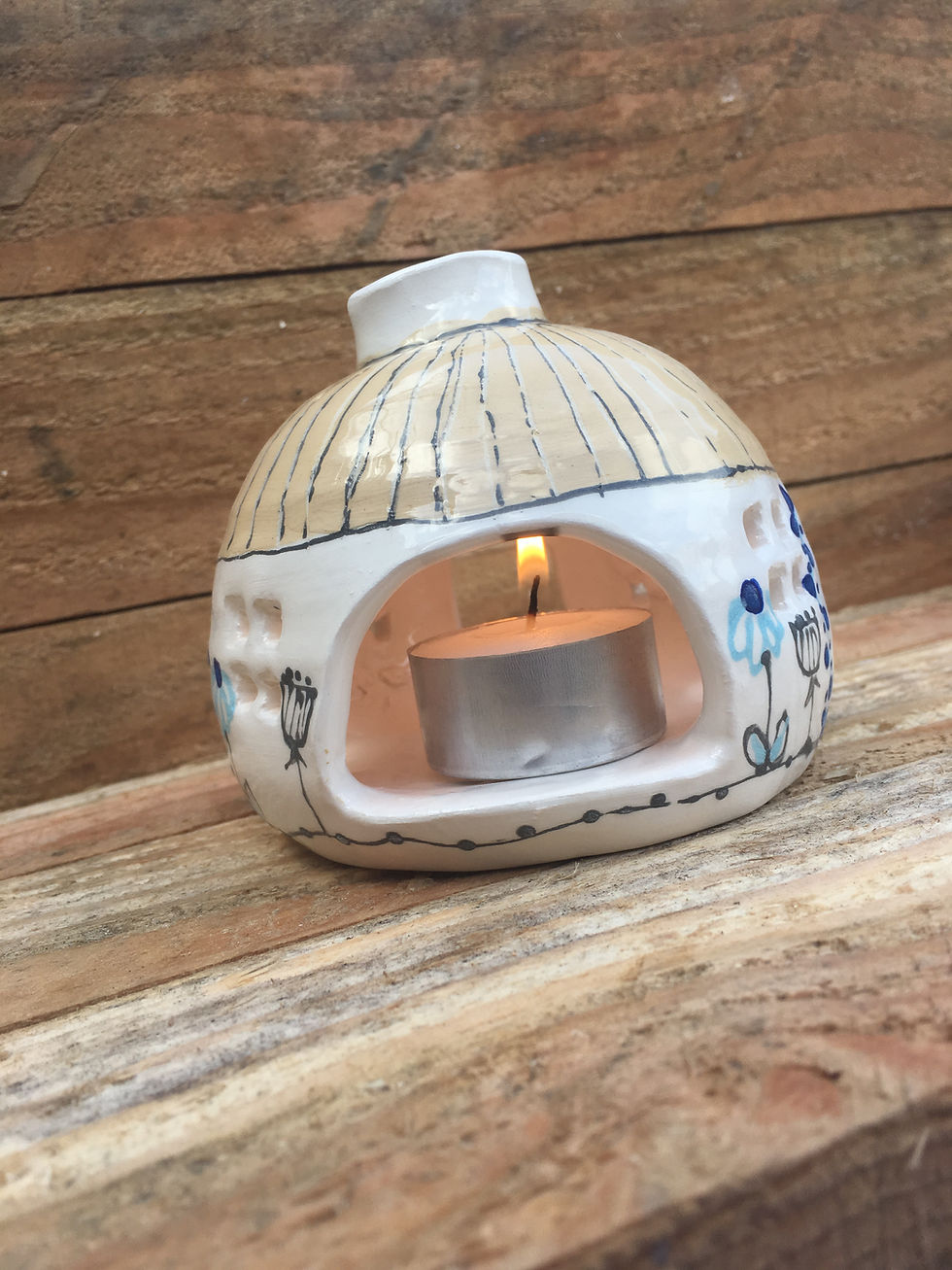 Thumbnail: Cottage Tea Light Holder