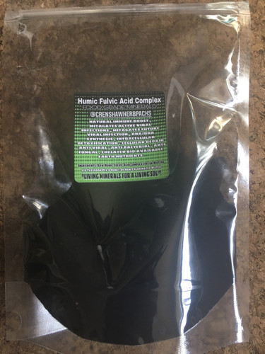 1/2 lb Full Spectrum Humic Fulvic Acid Complex minerals | Crenshaw Herb ...