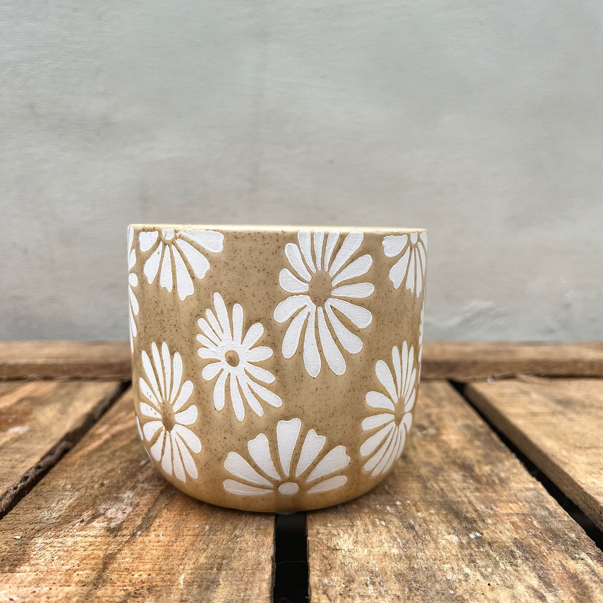 Daisy Flower Planter | 10.5cm